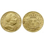 France, 20 francs, 1814 A, Paris