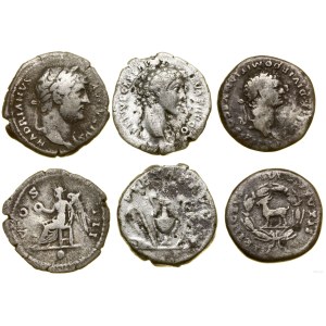 Roman Empire, set of 3 coins, 1st-2nd century, Rome