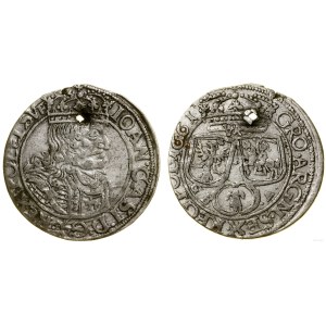 Poland, sixpence, 1661 GBA, Lviv
