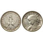 Poland, 2 zloty, 1925, Philadelphia