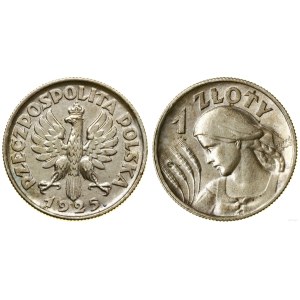 Poland, 1 zloty, 1925, London