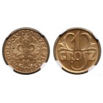 Poland, 1 grosz, 1938, Warsaw