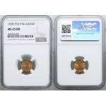 Poland, 1 grosz, 1938, Warsaw