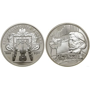 Poland, 10 zloty, 2001, Warsaw