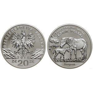 Poland, 20 zloty, 2014, Warsaw
