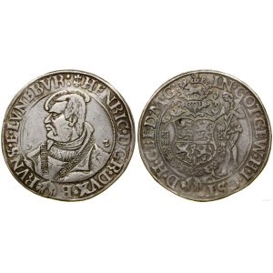 Allemagne, thaler, 1562, Goslar