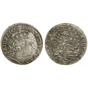Germany, 3 pennies, 1766, Königsberg