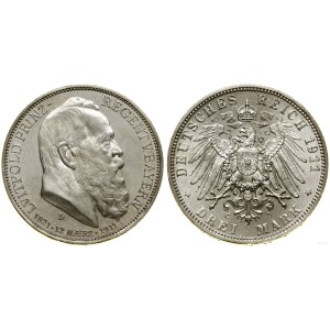 Germany, 3 marks, 1911 D, Munich