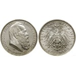 Germany, 3 marks, 1911 D, Munich