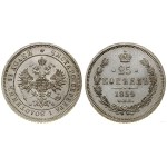 Russia, 25 kopecks, 1859 СПБ ФБ, St. Petersburg