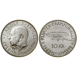 Švédsko, 10 korun, 1972, Stockholm