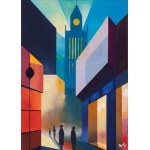 Radoslaw Dzierzedzki-Rayst, Central Square from the Neighbors series, 2025