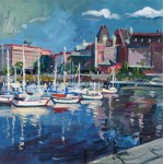 Maciej Kempinski, Green Sky over Sodiri, 2023