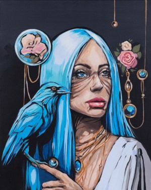 Dagmara Rybak, Blue Raven, 2025