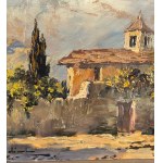 UNIDENTIFIED SIGNATURE, Small house by the sea