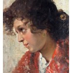 VINCENZO IROLLI, Portrait d'une jeune femme - VINCENZO IROLLI