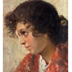 VINCENZO IROLLI, Portrait d'une jeune femme - VINCENZO IROLLI
