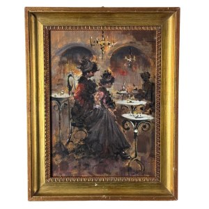 SCUOLA FRANCESE, Ladies at the bistro
