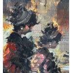 SCUOLA FRANCESE, Ladies at the bistro