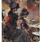 SCUOLA FRANCESE, Ladies at the bistro