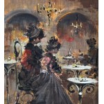 SCUOLA FRANCESE, Ladies at the bistro