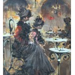 SCUOLA FRANCESE, Ladies at the bistro