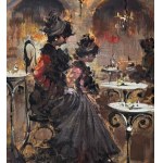 SCUOLA FRANCESE, Ladies at the bistro