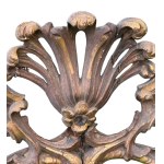 Fireplace-style mirror