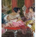 ANONIMO, Deux femmes dans un intérieur