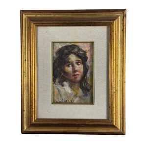 Carlo Roberto La Volpe, Bildnis einer Frau - Carlo Roberto La Volpe
