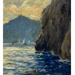 Attilio Pratella, Aperçu du paysage marin de Capri - Attilio Pratella