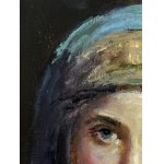 ANONIMO, Portrait d'une femme orientale