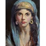 ANONIMO, Portrait d'une femme orientale