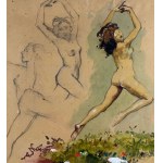 Domenico Antonio Valente, Allégorie de la danse - Domenico Antonio Valente