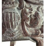 Scudo in bronzo a cera persa