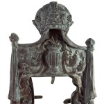 Scudo in bronzo a cera persa