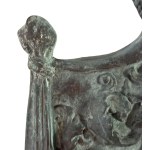 Scudo in bronzo a cera persa