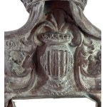 Scudo in bronzo a cera persa