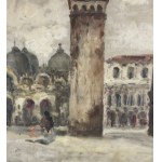 SIGNATURE NON IDENTIFIÉE, Vue de Venise