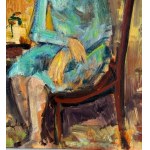 Lambiase, Seated woman portrait - Lambiase