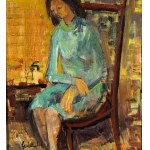 Lambiase, Seated woman portrait - Lambiase