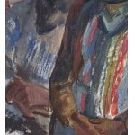 ANONIMO, Two female figures in peasant attire