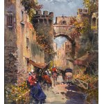 ANONIMO, rue napolitaine avec marché