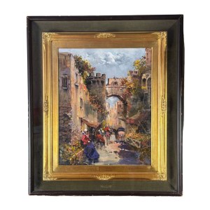 ANONIMO, rue napolitaine avec marché