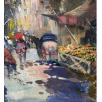 ANONIMO, rue napolitaine avec marché