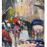 ANONIMO, rue napolitaine avec marché