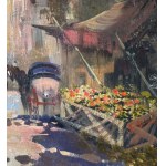 ANONIMO, rue napolitaine avec marché
