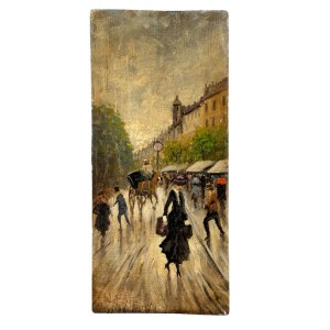 ANONIMO, Street with figures