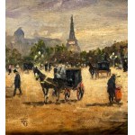 ANONIMO, Street with figures