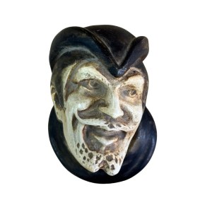 Terracotta candle holder sculpture